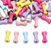 Metal Bone Beads for DIY Jewelry Bracelet Necklace Charms 2 Pcs
