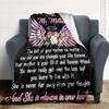 1pc Mother's Love Keepsake Blanket - Perfect Gift for Birthdays, Christmas & Halloween- Soft, Warm & Versatile yy250909194