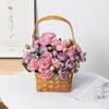 30CM Artificial Flowers Silk Peony Bouquet Festival Vases for Decoration Craft Home Garden Living Room Wedding Accessories Props