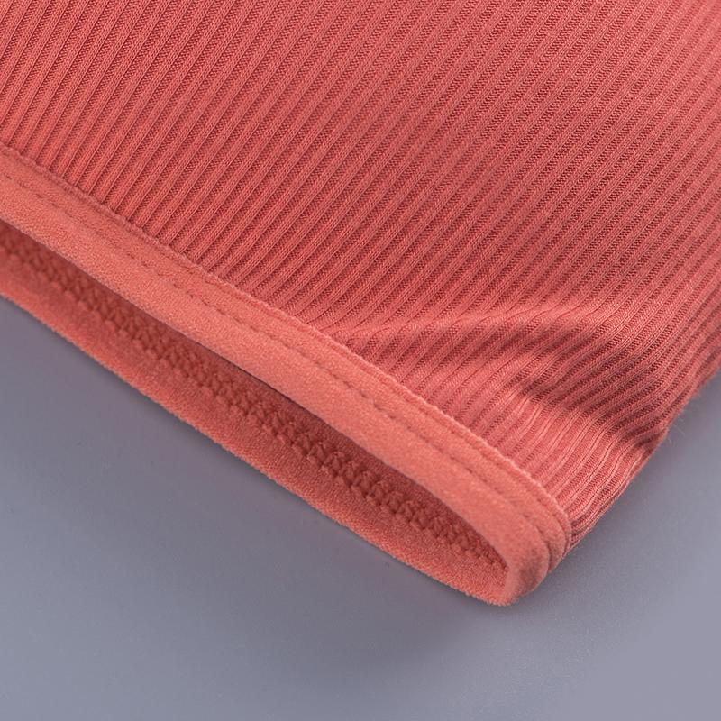 Women Rib Crop Tops Sexy Active Bras No Wire Push Up Bra Intimates Brassiere Underwear Female Solid Lingerie Wireless Bralette Bras