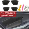 Suitable for Ford ECOSPORT 2018- Door Panel Leather Cover Special Door Handle Leather Door Armrest Leather Sheath Interior