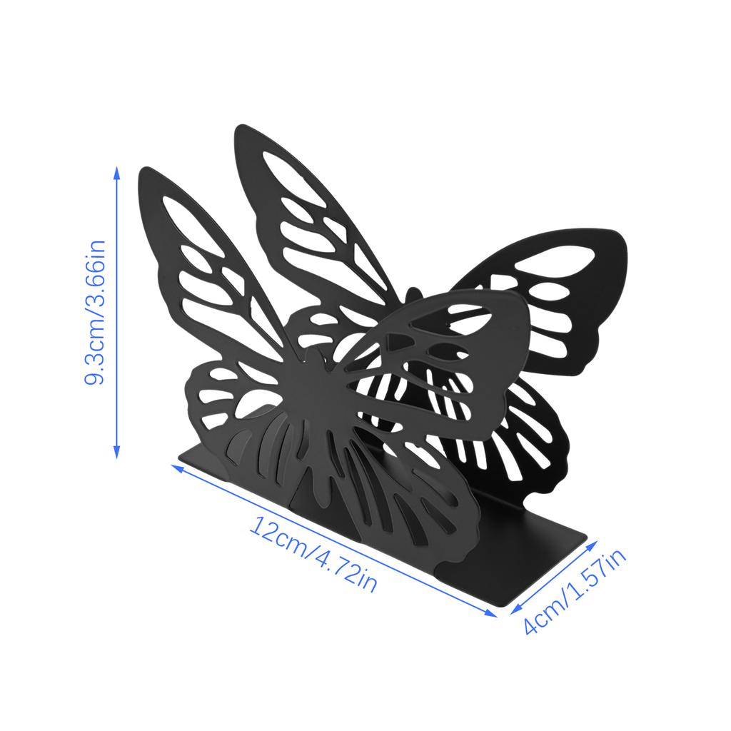1X Napkin Holder Black/Gold/white Napkin Dispenser Metal Serviette Holder Dining Table Decoration Kitchen Dining Bar Picnic Tool