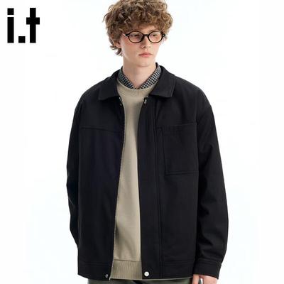Fingercroxx American Trend Contrast Lapel Casual Jacket