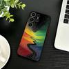Starry Night whimsical landscape Phone Case For Samsung S26,S25,S24,S23,S22,S21,S20,Plus,Fe,Lite,Others Black Cover