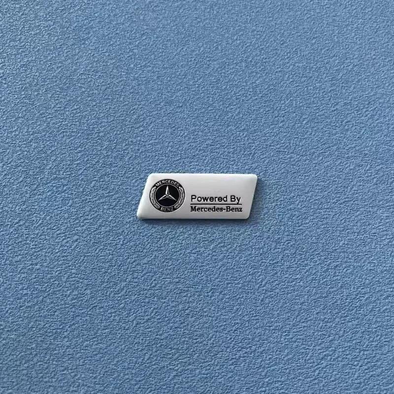 

Aluminum Car Interior Sticker Accessories For Mercedes Benz AMG Apple Tree Brabus W212 W204 W211W168 W213 W205 W210 W124 GLC CLA