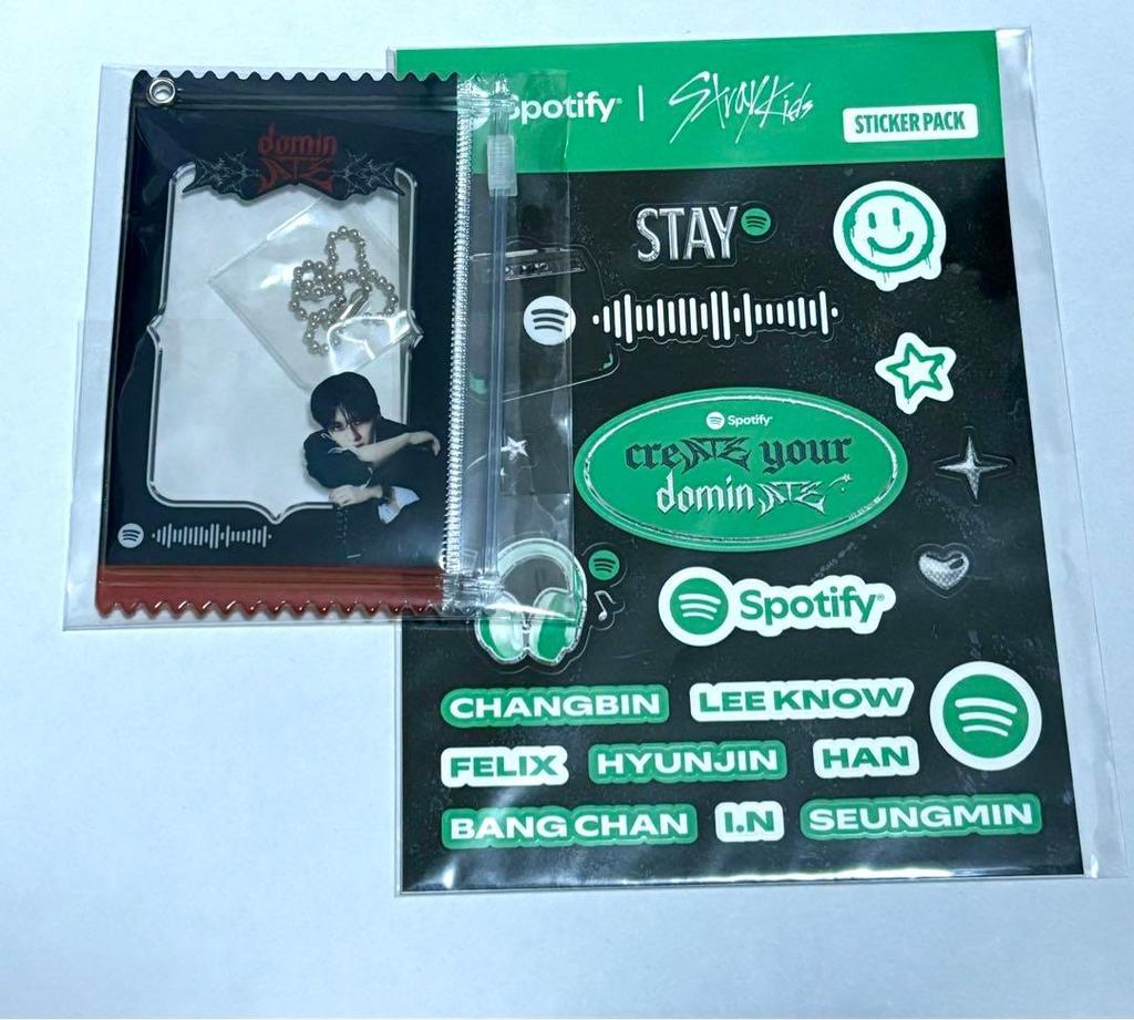 [USED] Spotify Reno Sticker Case Stray Kids SKZ ATE Seoul Concert