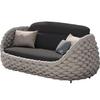 Rattan Weave Outdoor Sofa Set for Garden Terrace and Sunroom