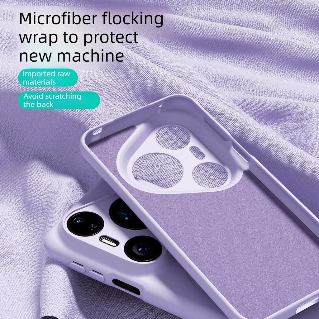Liquid Silicone Phone Case for Huawei Pura 80 Ultra Pura70 Pro Plus Mate 70 Pro Mate60 N52 Magnetic Camera Lens Protection Cover