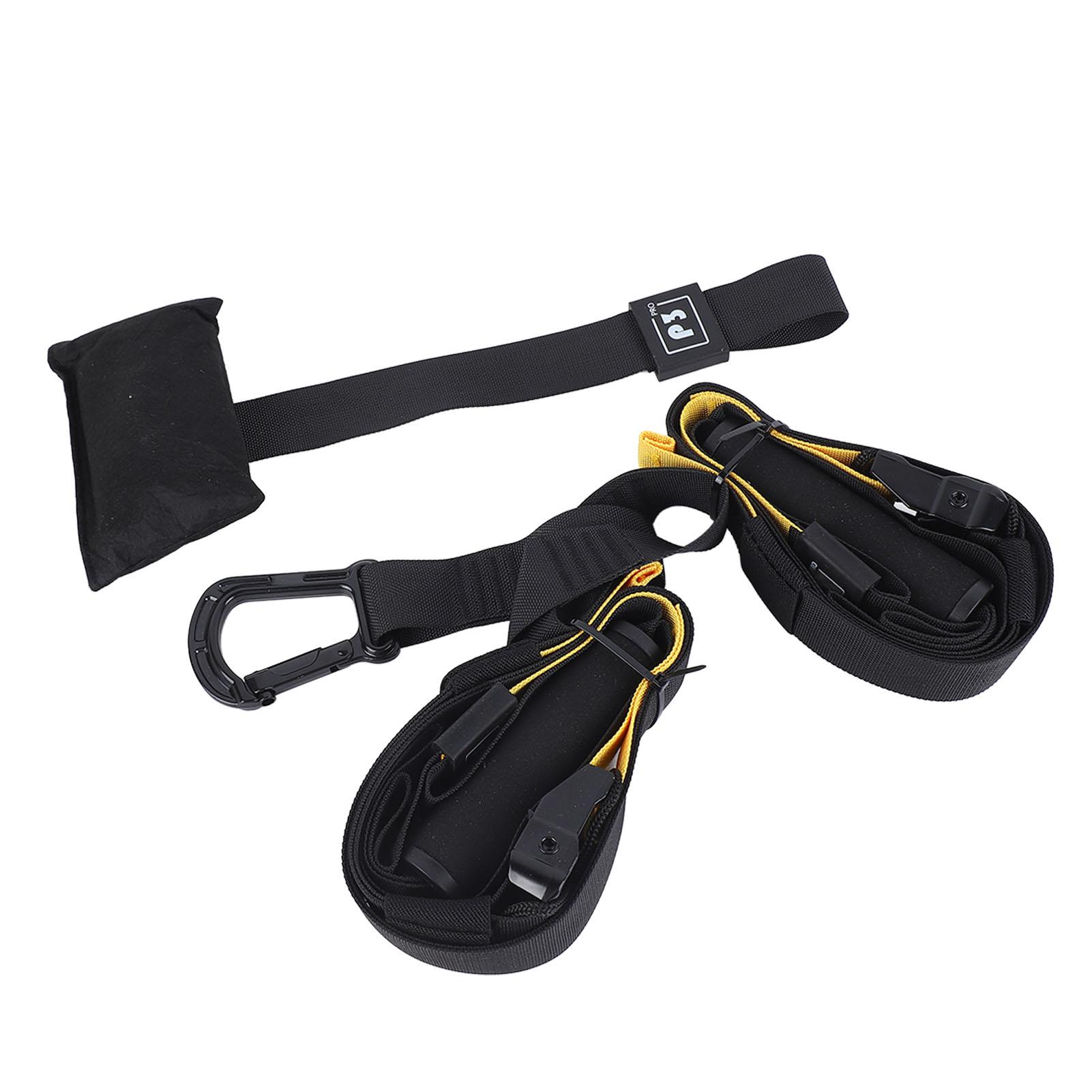 Suspension Trainer System Fitness Resistance Suspension Kit Full Body Workout for All Levels Goals Effective Workouts