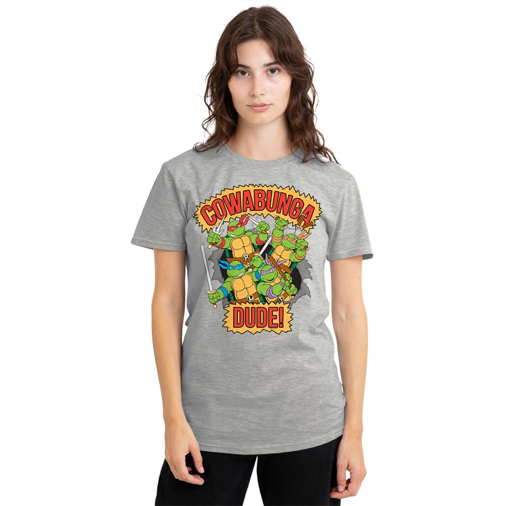 Teenage Mutant Ninja Turtles Womens/Ladies Cowabunga Dude T-Shirt