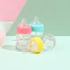 5Pcs Empty Lip Gloss Tube Containers Clear Refillable Lip Balm Pacifier Bottles
