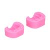 Silikonform Cartoon Kürbisform Lebensmittelqualität Form DIY Backwerkzeuge für Pudding Eis Kuchen Handgemachte Seife(Rosa )