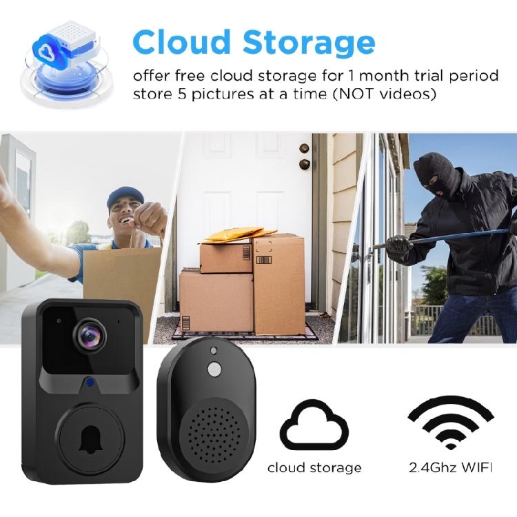Intelligent Video Doorbell Camera Home Intercoms Video Digital Door Peephole Eye Night Visible Rings Door Bells Enduring