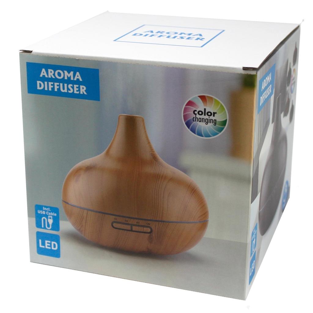 Essential Oil Diffuser Ultrasonic USB Colour-Changing Timer