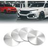 4pcs Car Universal Wheel Hub Caps Emblem Badge Decal Sticker Dustproof Plating Magnetic Stickers Strong Stickiness
