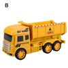 Engineering Vehicle Toy Flexible Joints Simulation Inertial Pull Back Sliding Dump Truck Bulldozer Excavator Model Gifts for Boys