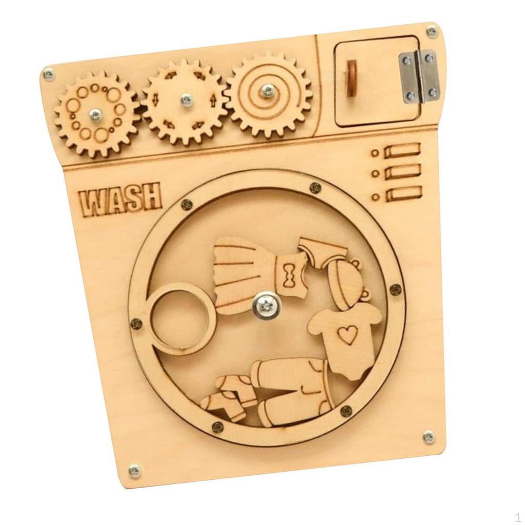 Busy Board DIY Accessories Material Teaching Aids Early Educational Motor Skill Sensory Toys