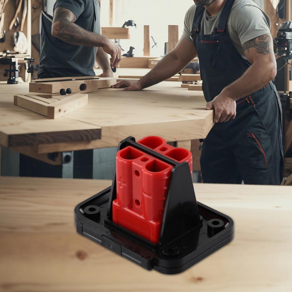 Compact Size 50A 600V Twin Dual Flush Mount Bracket for Power Connection