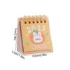 Cute Fruits Cartoon Mini Calendar Creative Mini Desktop Calendar  Desktop Decoration