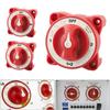 Marine Battery Selector Switch 4 Position Waterproof Heavy Duty for Fishing Boat Power System Upgrade