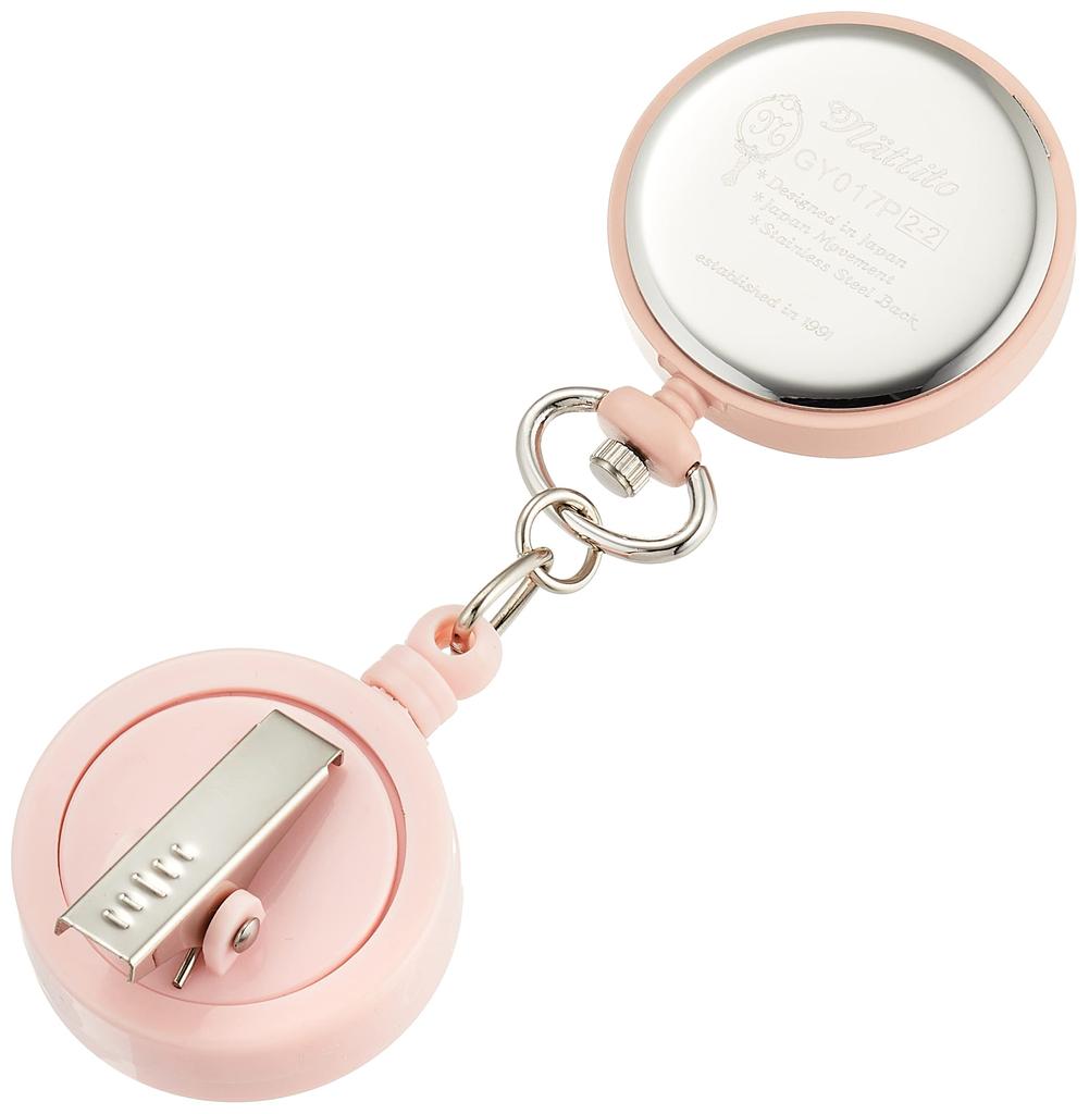 Pocket Watch Nurse Watch with Reel Luminous [Fieldwork] GY017p-3 Women's