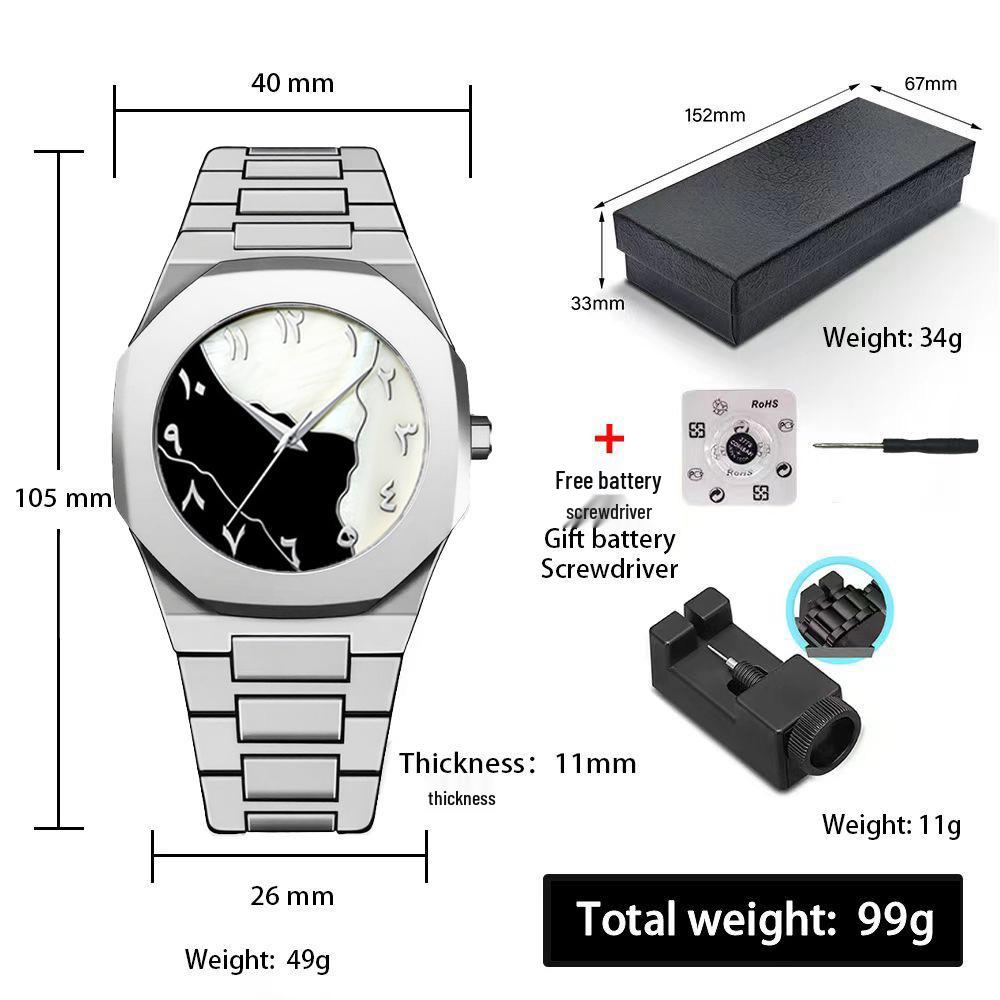 2024 Špičkové vodotěsné pánské a dámské quartzové hodinky pro jihovýchodní Asii a Blízký východ