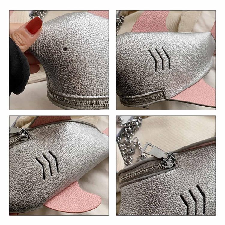 Playful Cartoon Animal Shape Women's PU Shoulder Bags Chain Sling Crossbody Bag