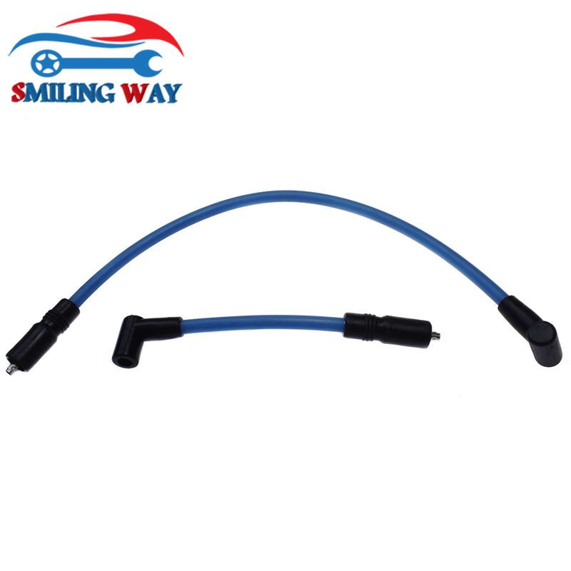 High Performance Spark Plug Wire Cable 10.4mm 10mm For Harley Davidson Dyna Big Twin Street or Race Applications 1999-