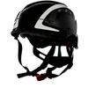 3m securefit x5012ve-ce casque de protection en 397, en 12492, en 50365 noir