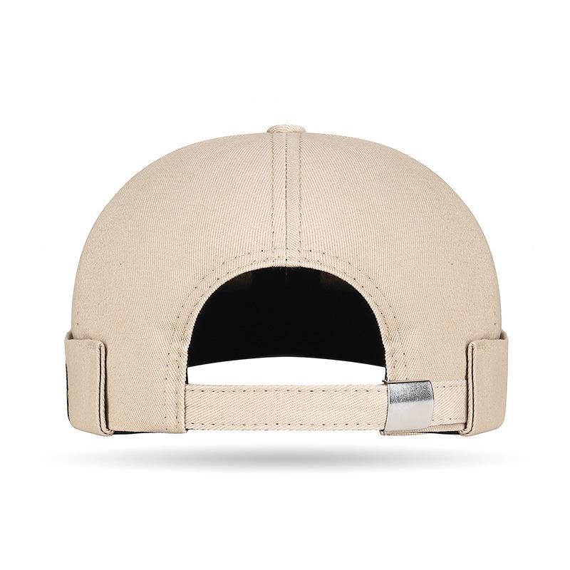 Frühlings-Hip-Hop-Kappe ohne Schirm: Yuppie Tang-Stil Hut für Männer & Frauen