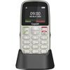 Gigaset GL395 Téléphone Portable Touche SOS, Protégé Contre Les Projections D'eau, Protégé Contre La Poussière Argent