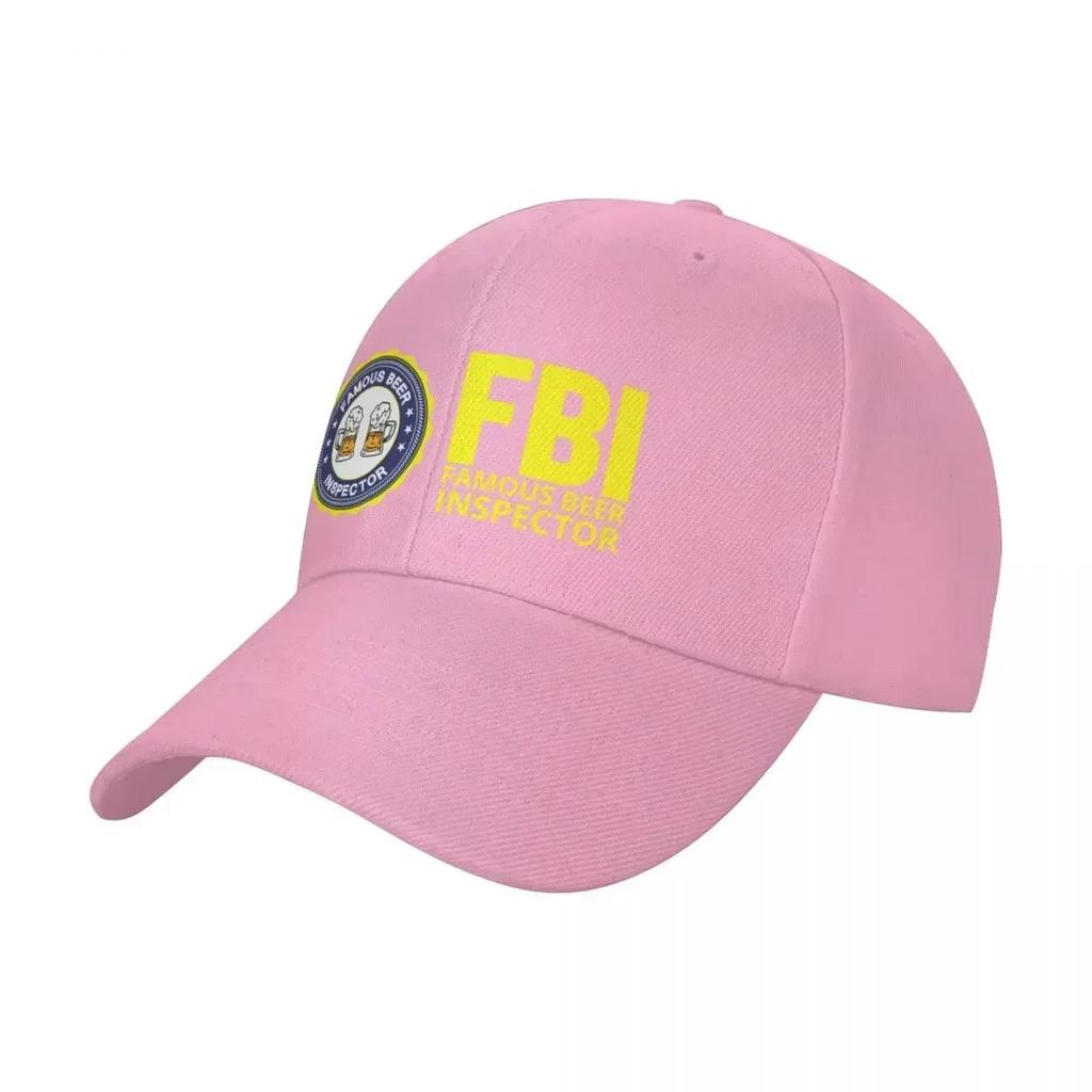 FBI Famous Beer Inspector Baseball Cap Sunscreen Trucker Hat Anime Hat Female Men's