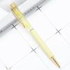 1 Pcs Flower Ballpoint Pen Metal Office School Stationery Gift Cute Clip Pens Pencils Writing Supplies