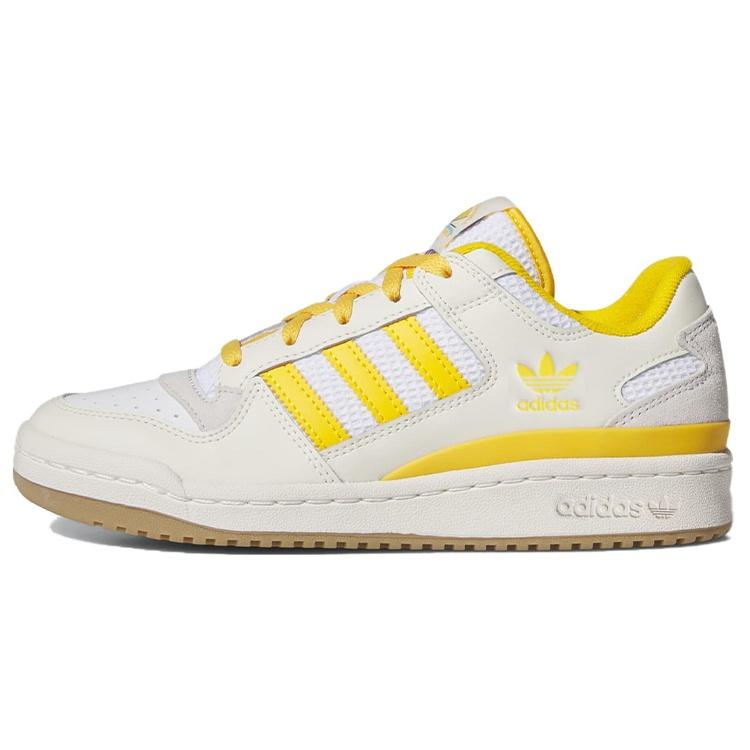 (WMNS) adidas Originals Forum Low Shoes Cream White Crew Yellow Women s IF2740 EU 38⅔