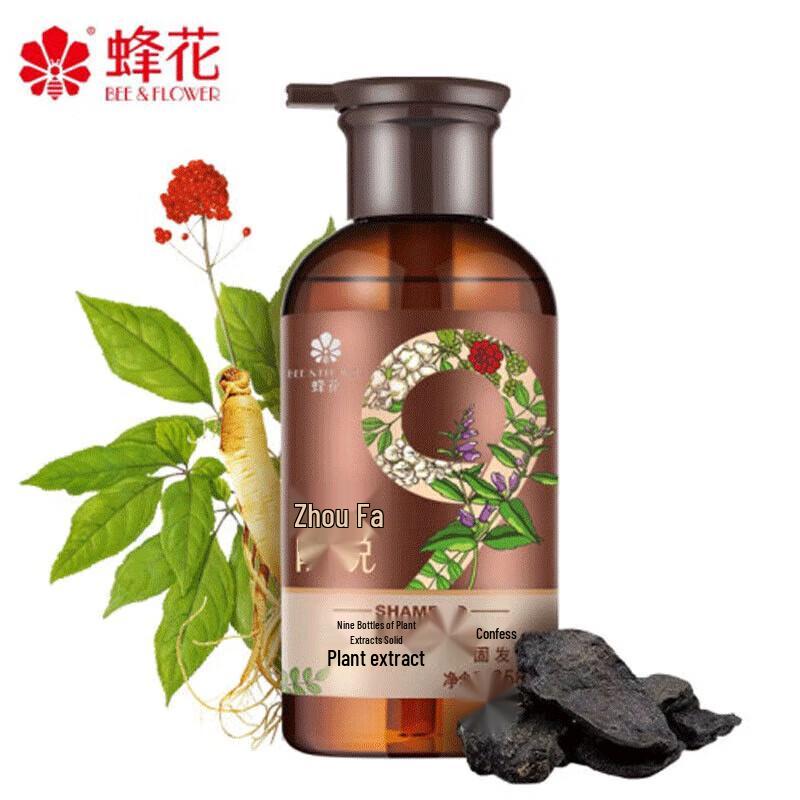 Fenghua Nine-Essence Herbal Anti-Hair Loss Shampoo & Conditioner Set
