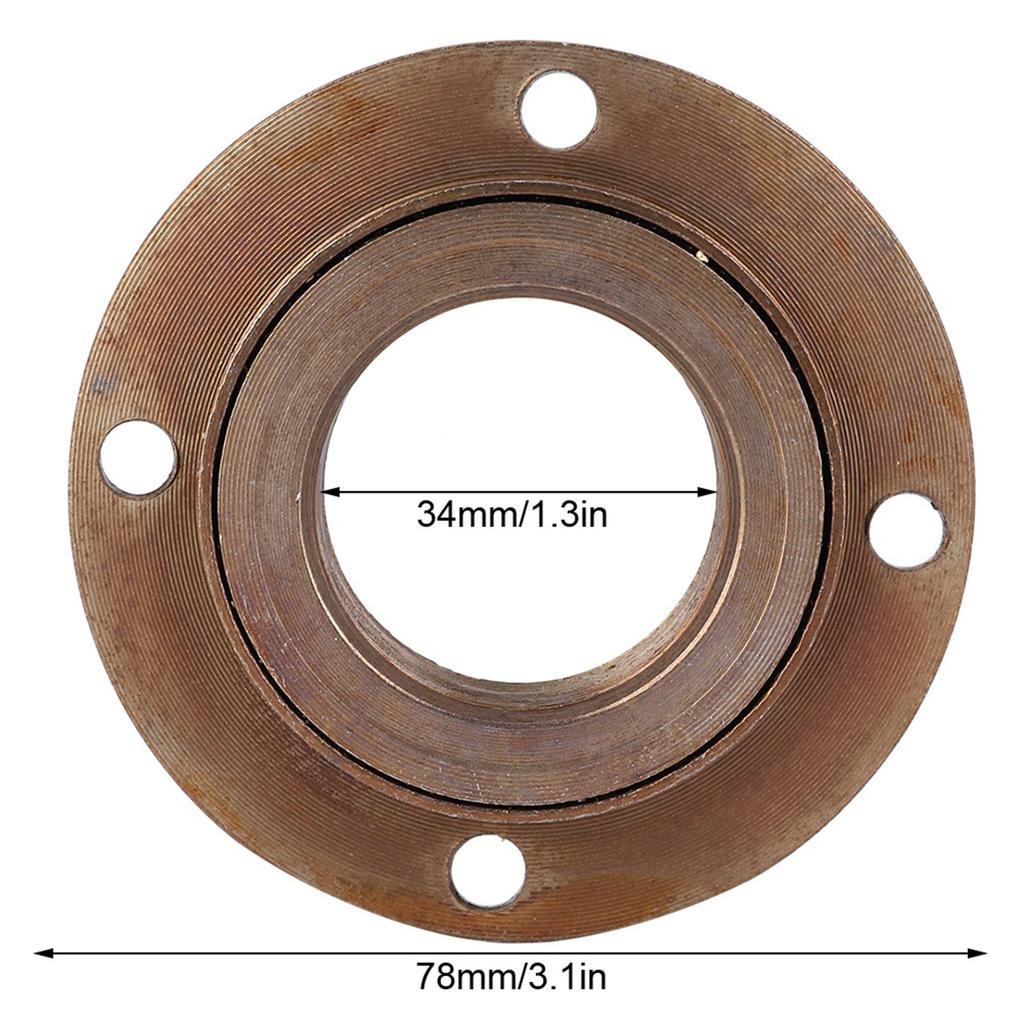 Accesoriu pentru roți fără volantă fără dinți din metal cu patru găuri pentru trotinete electrice