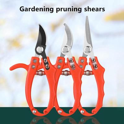 Garden Pruning Shears Heavy Duty Plant Grafting Tool Spring Assisted for Orchard Tree Branch Maintenance