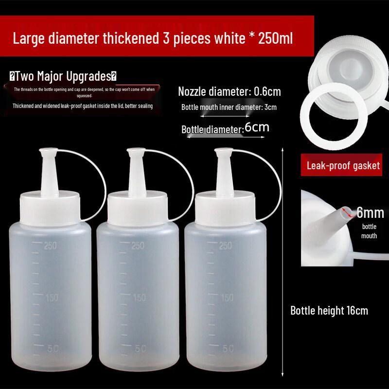Qiwei Commercial Plastic Squeeze Sauce Bottle