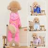 Cute Dog Jumpsuit Pullovers Pet Clothes Bulldogs Dog Hooded  Spring