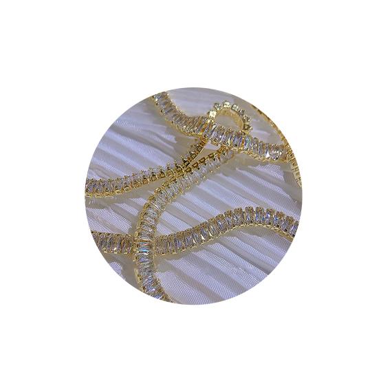 Dobra ozdoba paznokci Wysoka trwałość Cyrkon Długa żywotność