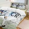Football Star Three-Piece Quilt Cover 3D Digital Printing Bedding Set Bed Cover