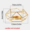 Gold Candle Essential Oil Burner Romantic Incense Burner Tealight Holder  Yoga Studio