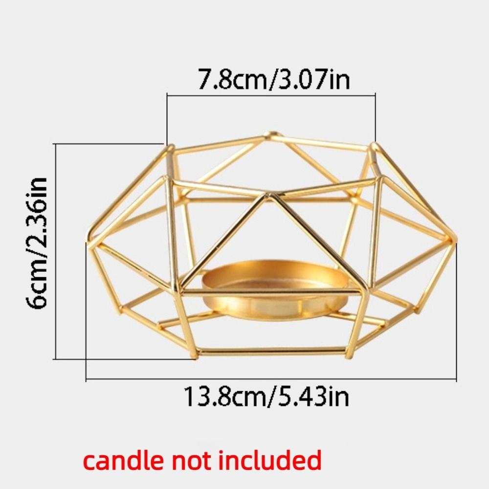 Gold Candle Essential Oil Burner Romantic Incense Burner Tealight Holder  Yoga Studio