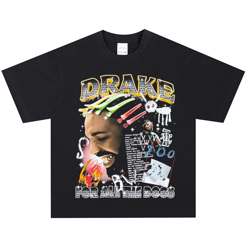 Drake T-Shirt, Soft Fabric Casual Daily Wear S
