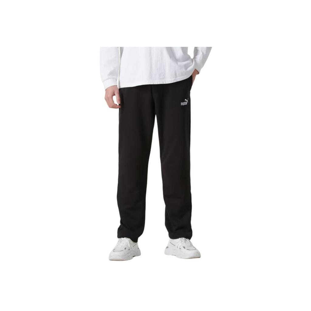 New PUMA Knitted Sports Pants Men's Black 687556-01