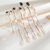 6 Styles Conch Tassel Hair Accessory Bohemian Braided Shell Pendant Hair Clip Long Handmade Beads Shell Beaded Hair Accessories