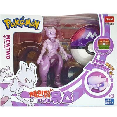Pokemon Changing Figure Mewtwo, 1 Piece Korean Popular Toys