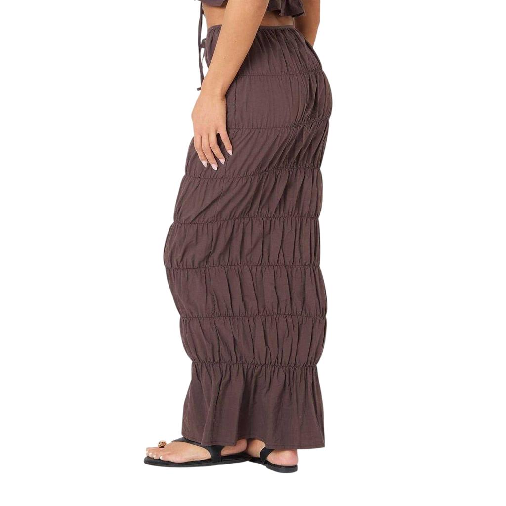 I Saw It First Womens/Ladies Poplin Maxi Skirt