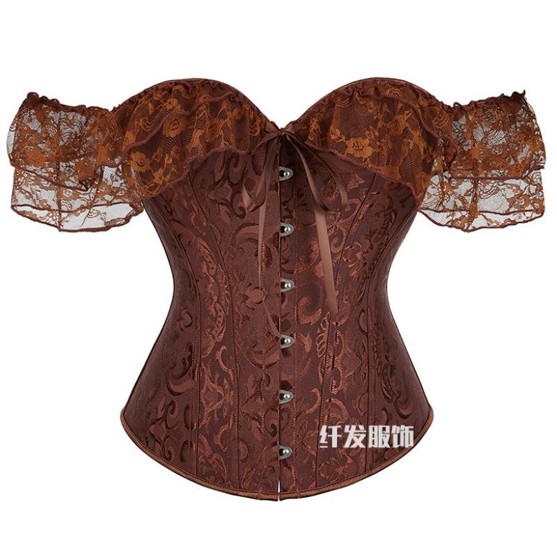Corsetto modellante a vita alta di lusso da donna, body shaper, top modellante per il controllo della pancia