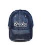 OGARP Washed Denim Knockin Logo B.B Cap Darkblue